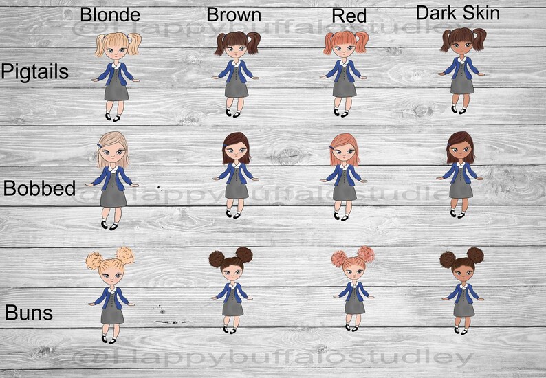 Personalised Water Bottle Girls School Uniform Matching PE Etsy