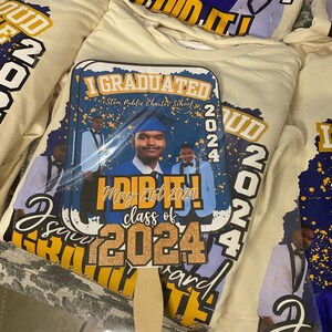 Abanicos de graduación personalizados