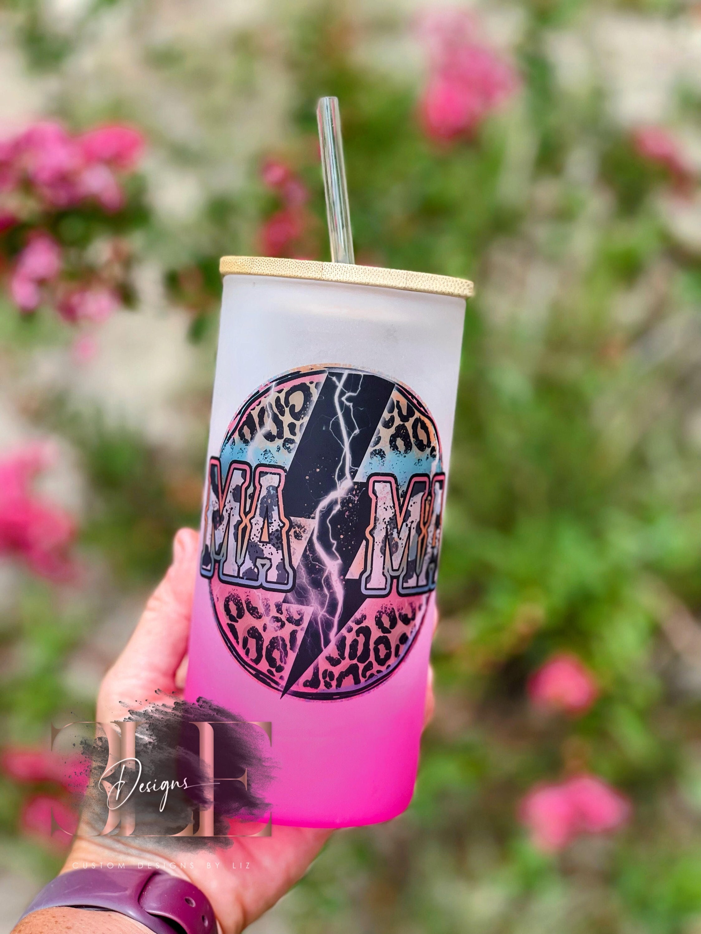 Sublimation Glass Tumbler Frosted Beer Can Glass With Bamboo - Temu