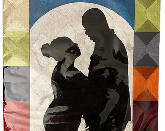 Frameable Thread Artwork: True Love