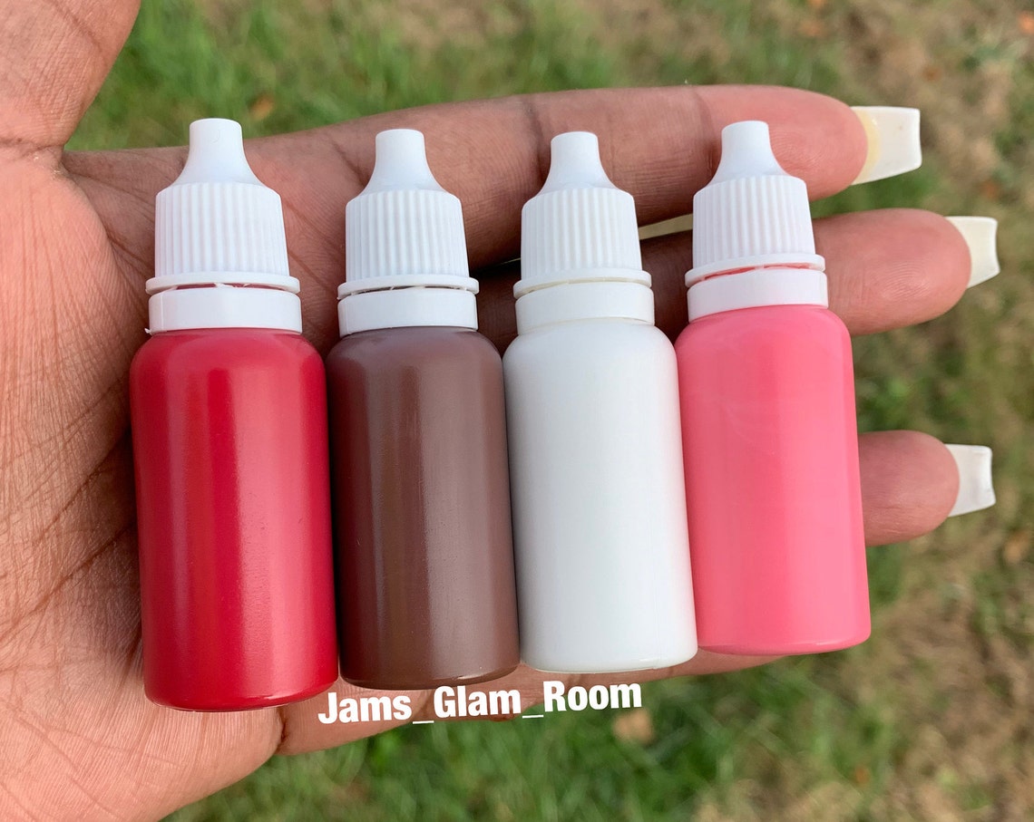 15ML LIP LIQUID PIGMENTS Lipgloss Pigment Colorant Lip Etsy