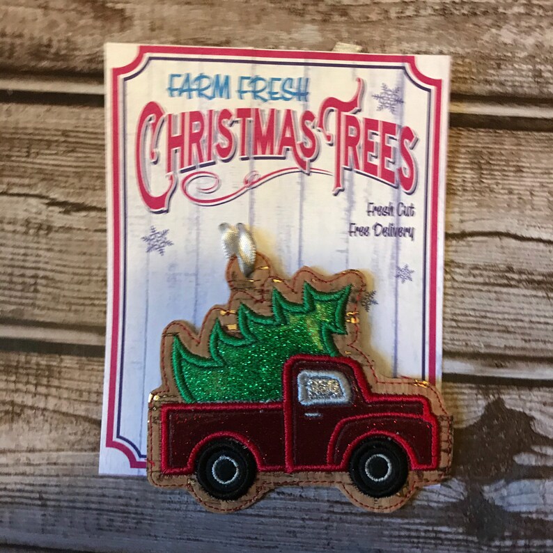 Stocking Stuffer Truck Ornament Christmas Tree Truck Ornament