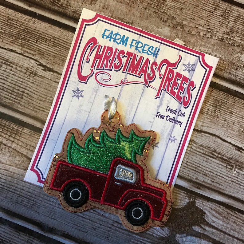 Stocking Stuffer Truck Ornament Christmas Tree Truck Ornament