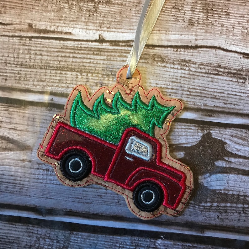 Stocking Stuffer Truck Ornament Christmas Tree Truck Ornament