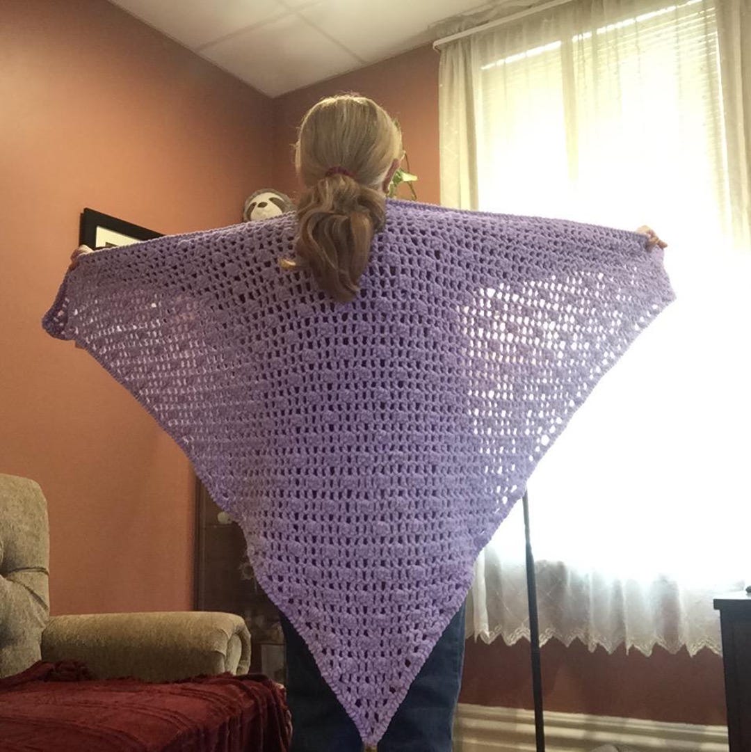 chenille shawl