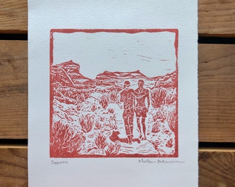 Original Mother Daughter Block Print