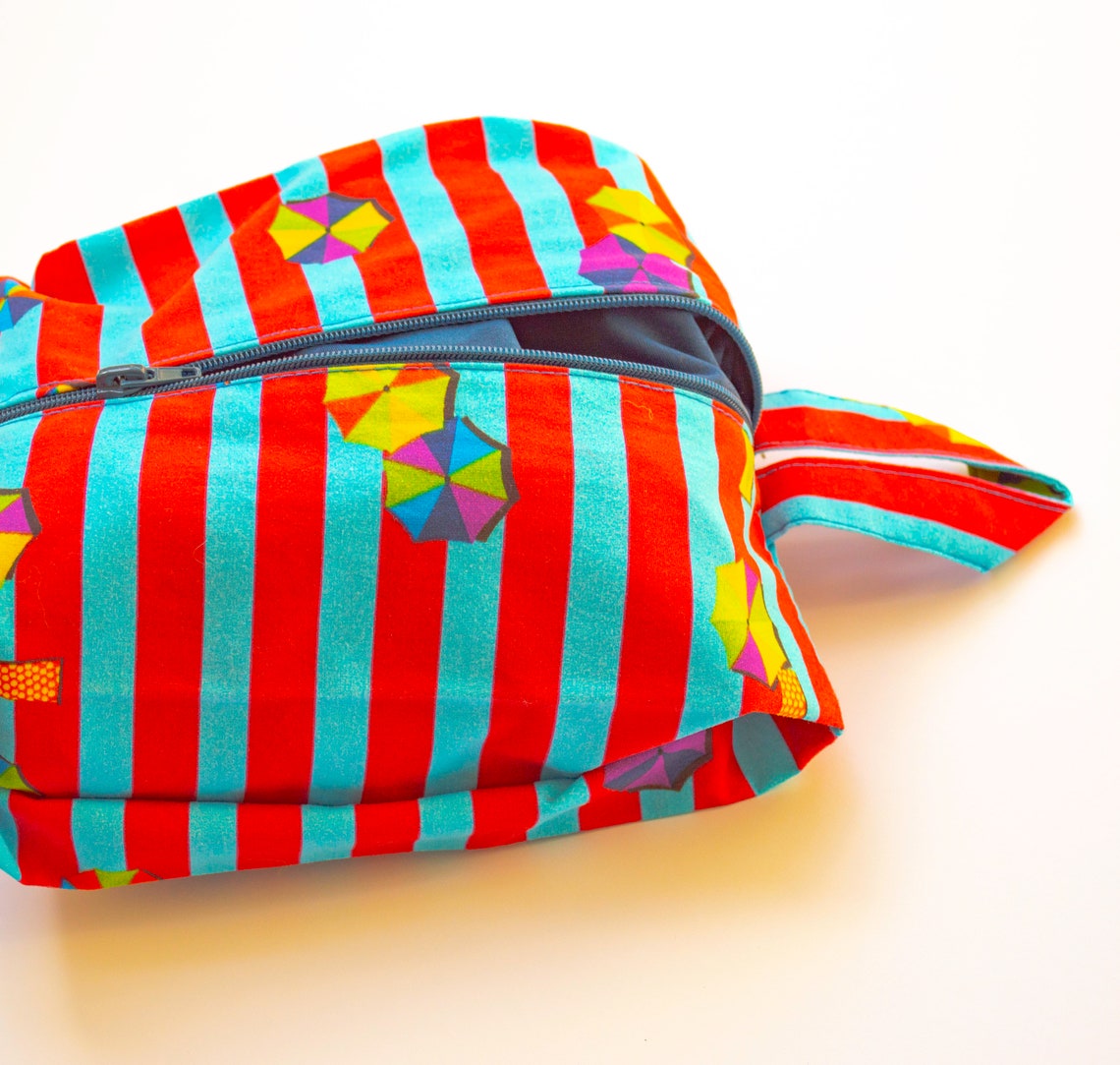 Organization pouch with zipper and loop / Purse Etsy España