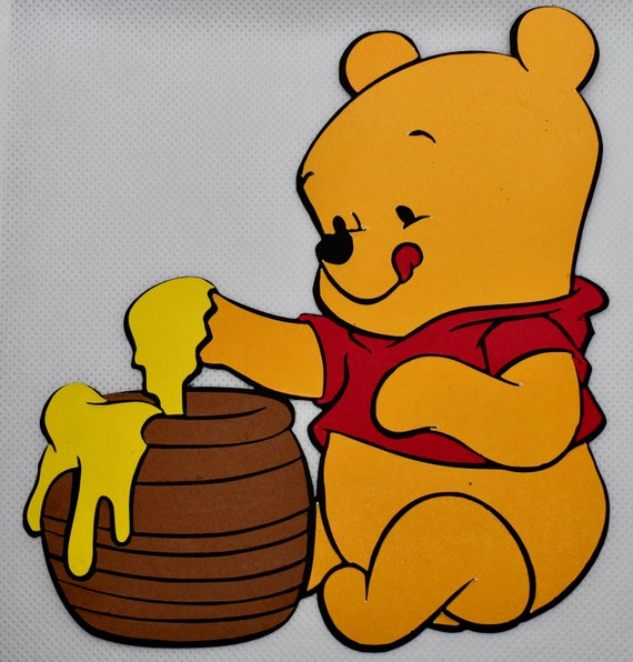 Baby Winnie the Pooh die cut