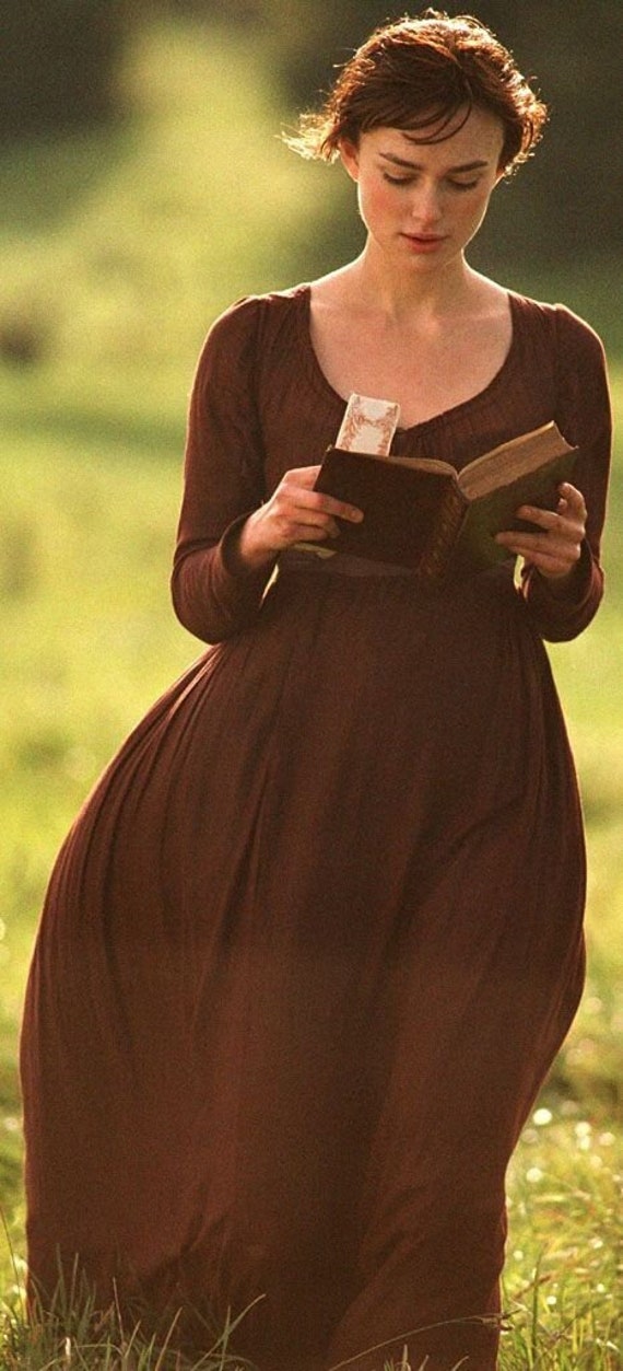 Pride and Prejudice Brown Dress With 