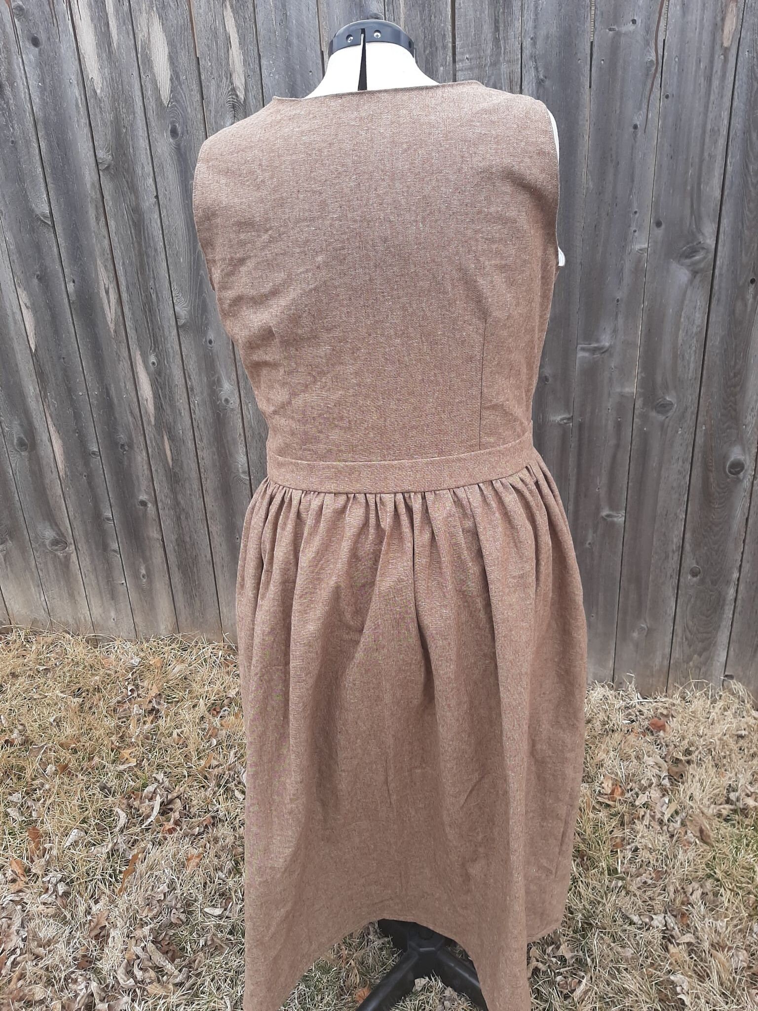 Pride and Prejudice Brown Jumper Dress 