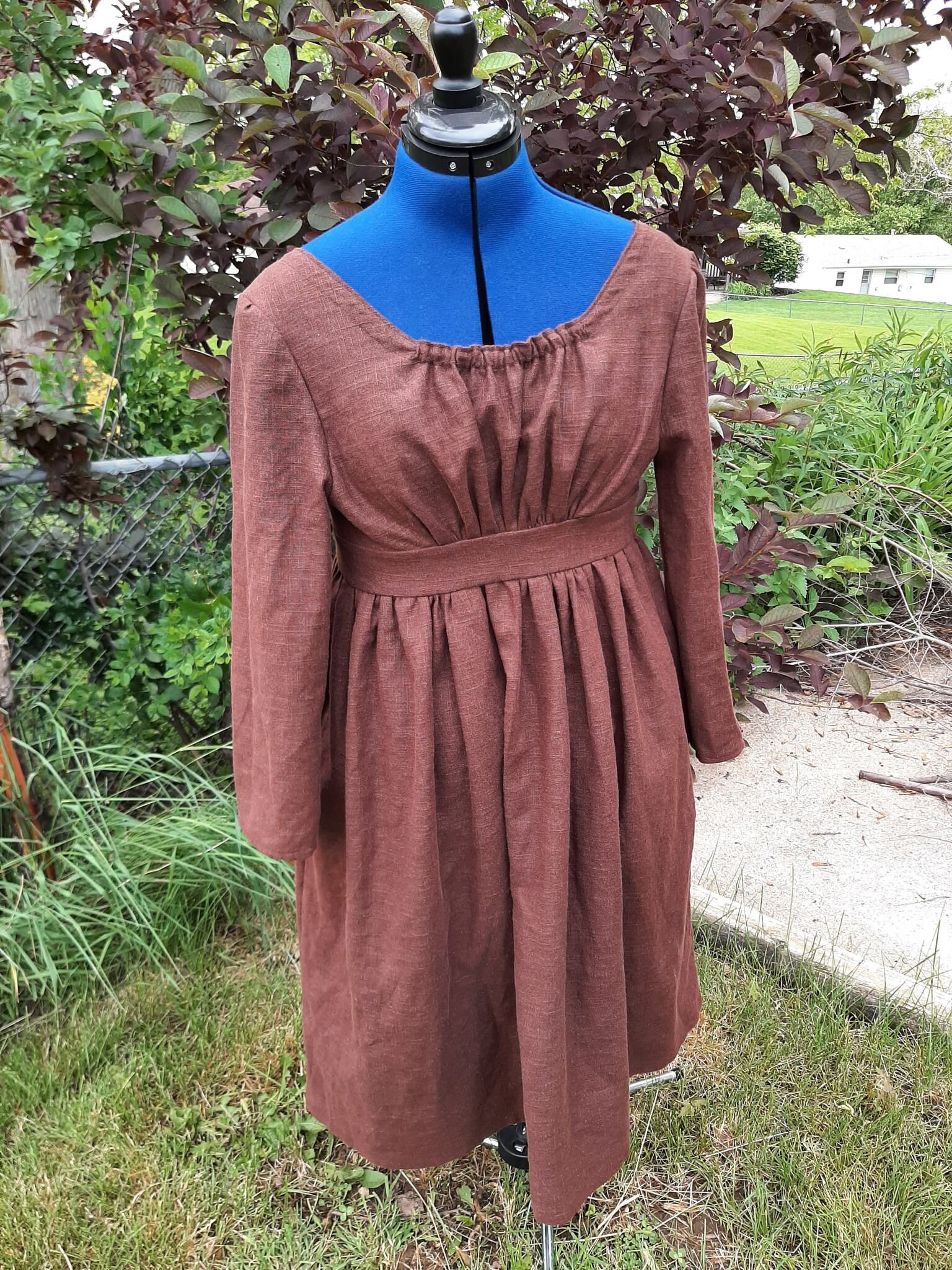 Pride and Prejudice Brown Dress With 