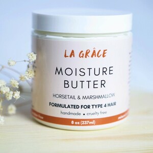 Horsetail & Marshmallow Hair Butter Moisture Butter Retain Length | Curly Hair | Lock in Moisture