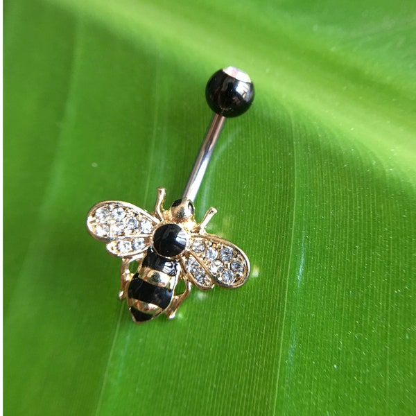 Honey Bee belly ring, Belly Ring, Belly Button Ring, Body Jewelry, Belly Ring, Best Gift For Her, belly ring