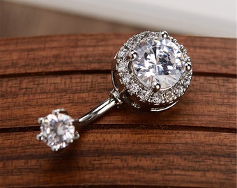 Anneau de ventre CZ, anneau de nombril, anneau de nombril, bijoux de corps, anneau de ventre, meilleur cadeau pour vous