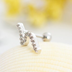 CZ earrings,Cartilage Earring 16g Helix Earring Helix Piercing Cartilage stud Cartilage Piercing