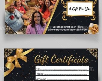 Beer Tour Gift Certificate