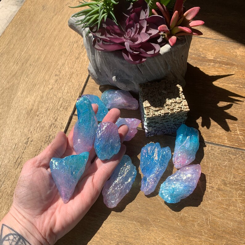 Cotton Candy Aura Quartz 50g Etsy