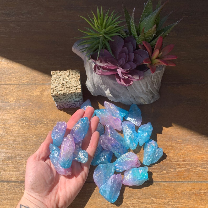 Cotton Candy Aura Quartz 30g Etsy