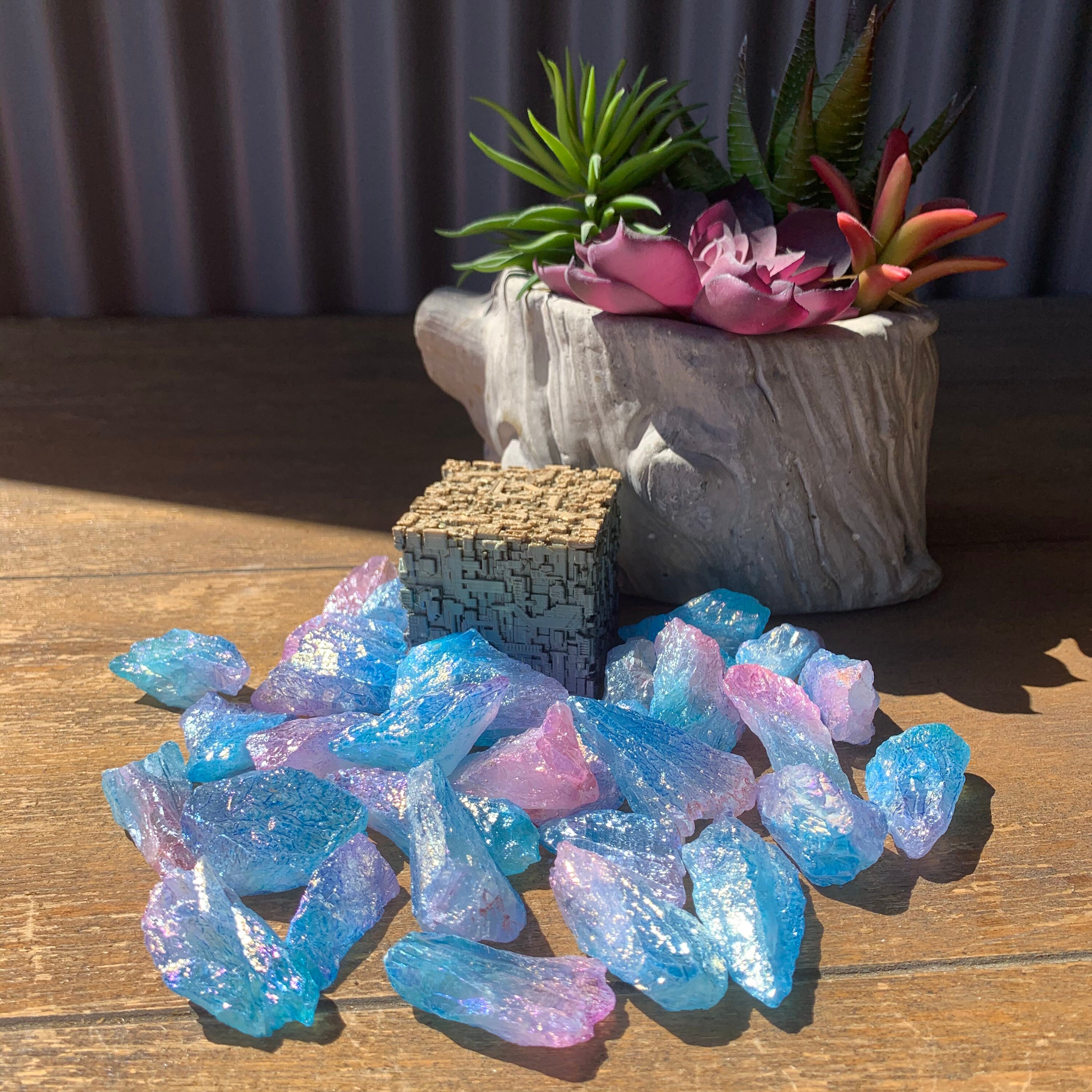 Cotton Candy Aura Quartz Mini Etsy