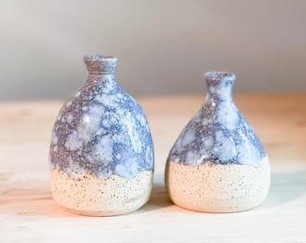 Ceramic Watering Bell-Lavender Sky