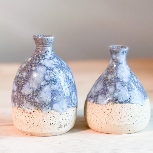 Ceramic Watering Belllavender Sky Etsy