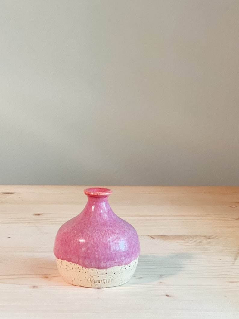 Ceramic Watering Bell-Raspberry Pink image 2