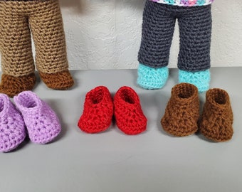Zapatos de muñeca Amigurumi ***SOLO DESCARGA DIGITAL***