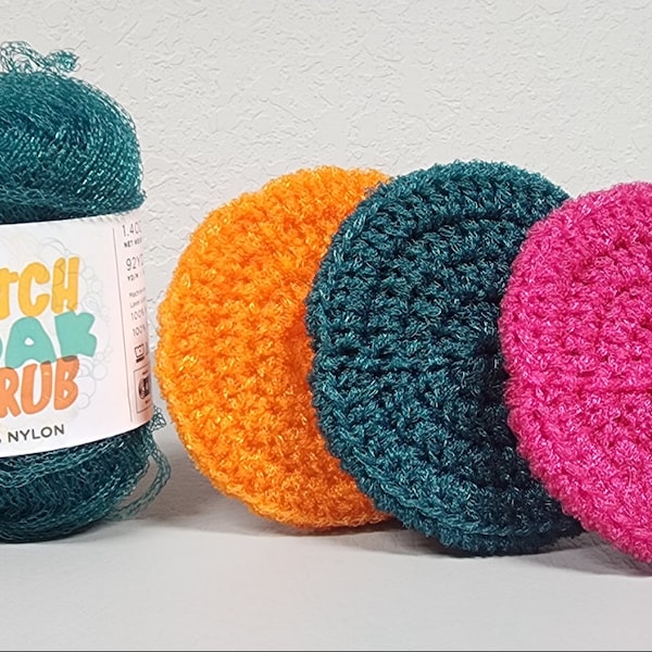 Kitchen Scrubby mit Lion Brand Stitch Tränken Scrub 100% Nylon