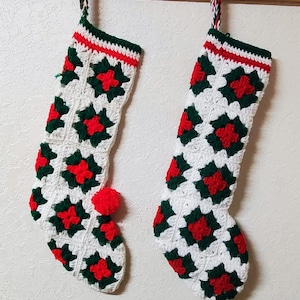 Crochet Christmas Stocking   ***Digital Download Only***