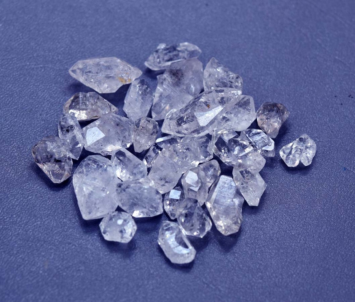 Herkimer Diamond Quartz Crystals From Pakistan 50 Gram Etsy Singapore