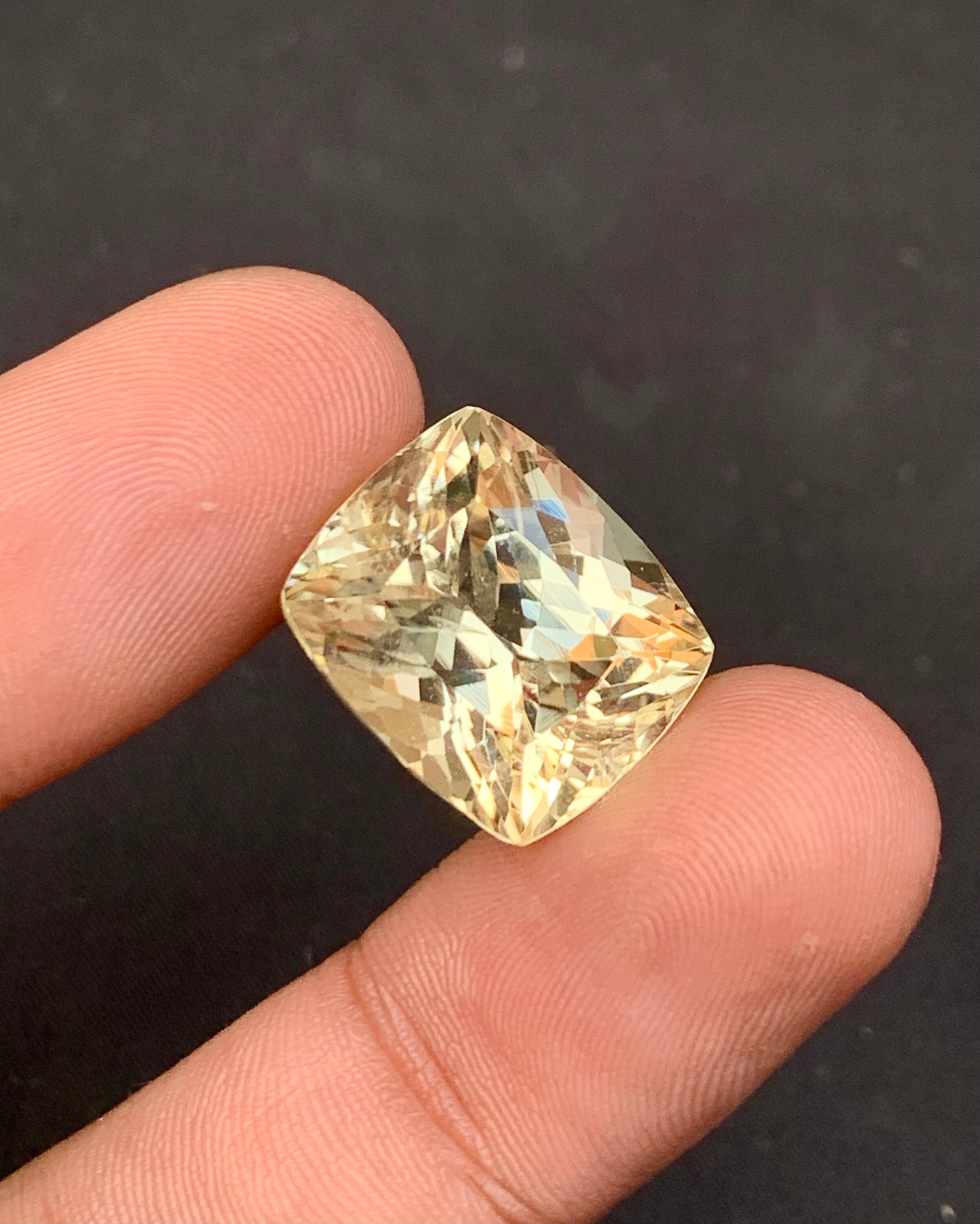 Natural Yellow Kunzite Loose Gemstone for Sale Loupe Clean Etsy UK