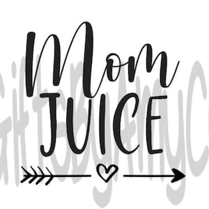 Mom Juice SVG, JPG, PNG Digital Download | Cricut