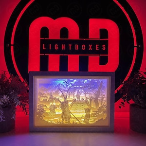 Black Myth: Wukong Light Box | Gaming Room Decor | Gaming Night Light