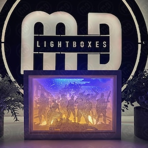 Apex Legends Light Box | Gaming Room Decor | Gaming Night Light