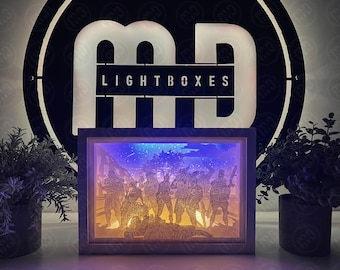 Caja de luz Deluxe de Apex Legends: Luz nocturna para decorar tu sala de juegos