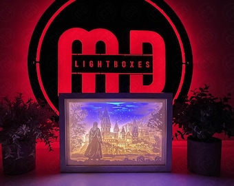 Lámpara de noche Deluxe de Hogwarts Legacy para juegos, decoración de habitación