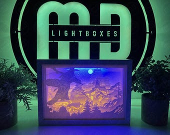 Caja de luz Deluxe Sekiro: Shadows Die Twice, luz nocturna para videojuegos