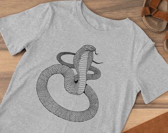 Moon Mouse Apparel Venom Viper Soft Kids Unisex Youth Printed Cotton T-Shirt Top