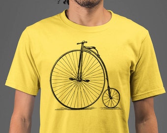 ムーンマウスアパレル ペニーファージング ユニセックス 大人用 プリントコットン クルーTシャツ