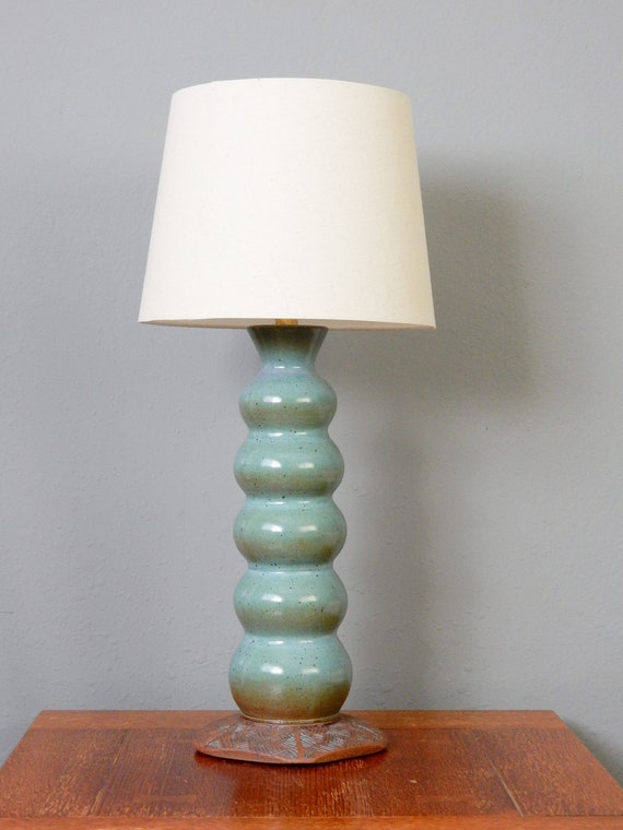 handmade pottery table lamps