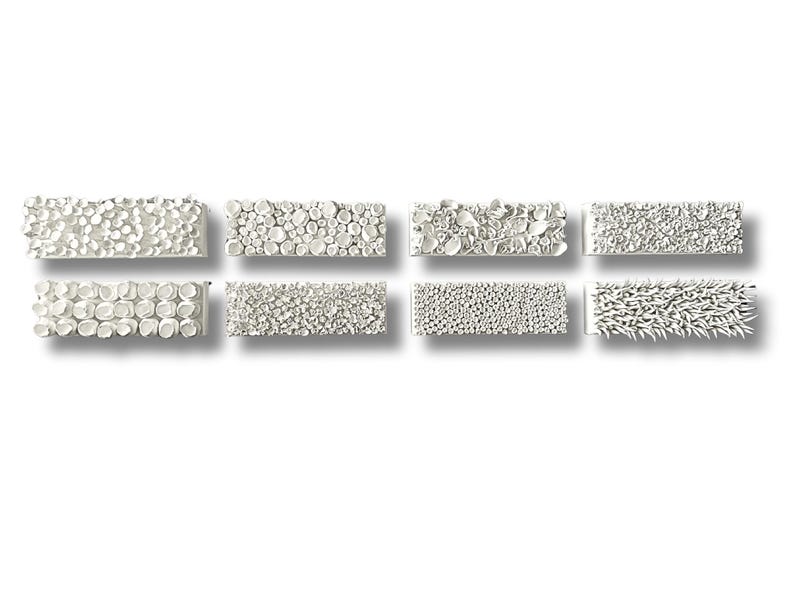 Floral wall art | White clay wall sculpture | 3D artwork | Abstract in white | Small wall sculpture | Vertical art | Fine Art Sculpture image 13