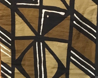 Tela africana con estampado de tela de barro - N.° 29**[mínimo 2 yardas]**