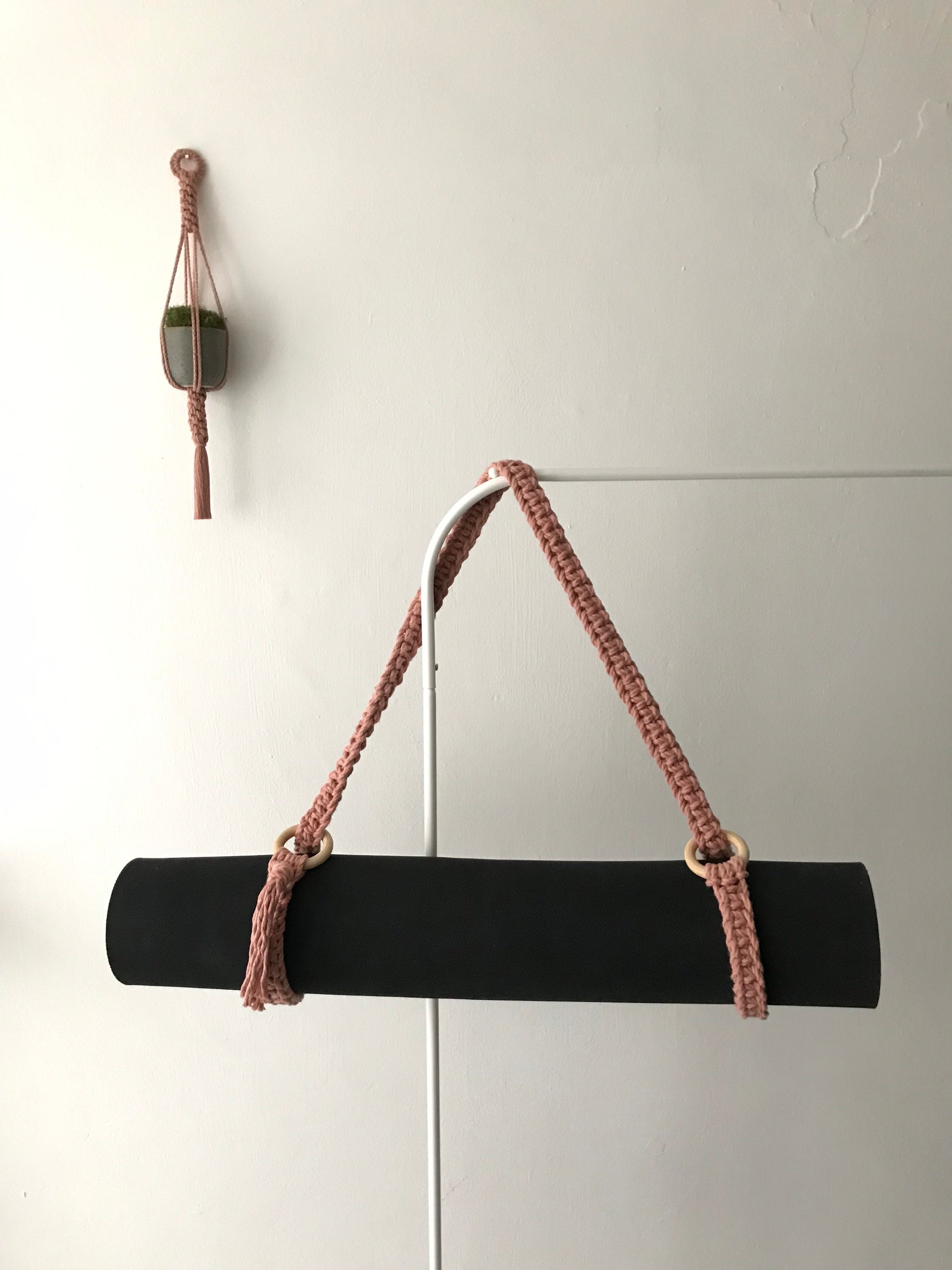Yoga Mat Strap TUTORIAL Macrame PDF DIY Etsy