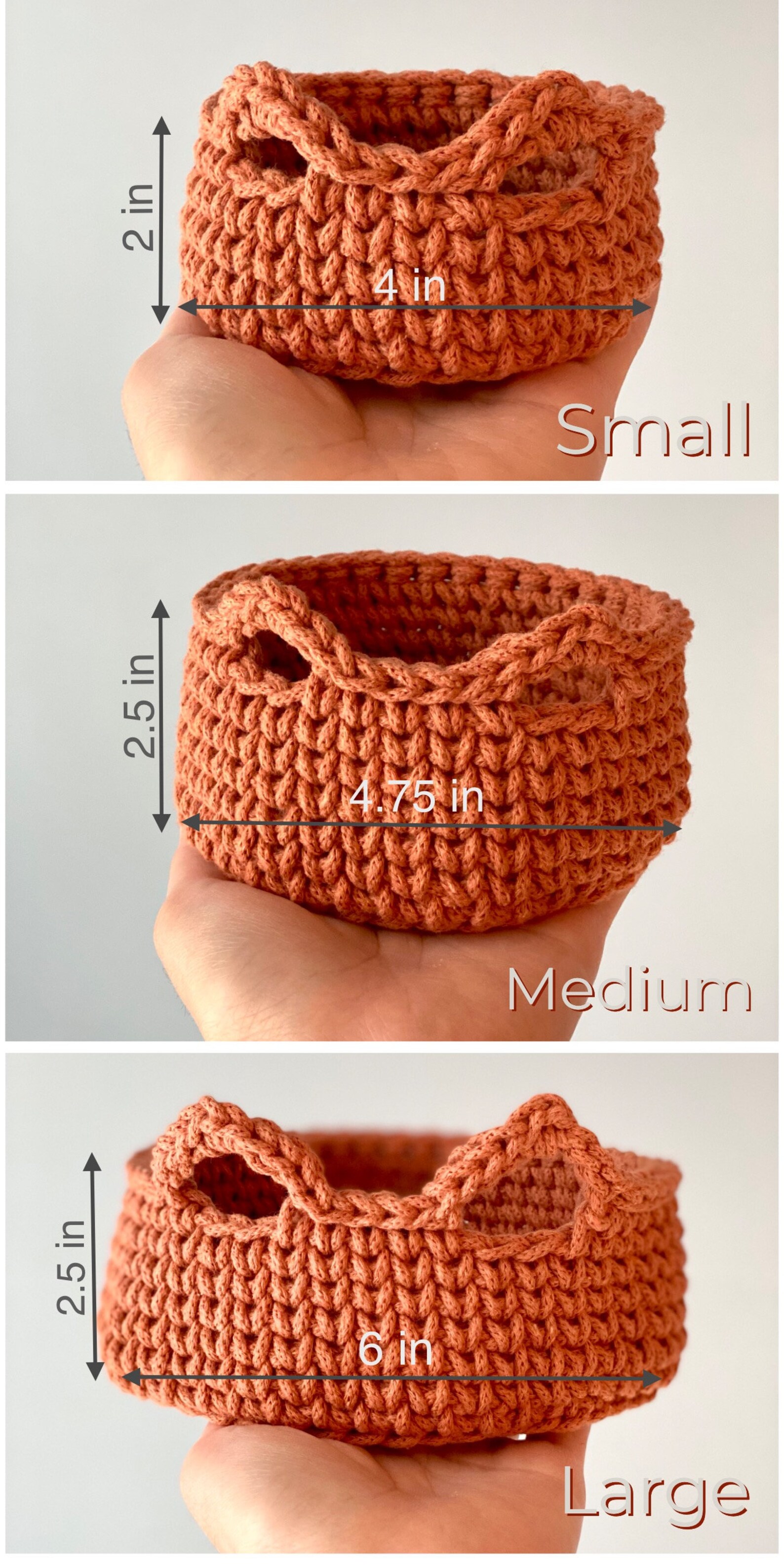 Crochet PATTERN Cat Basket Set Instant Download PDF Etsy