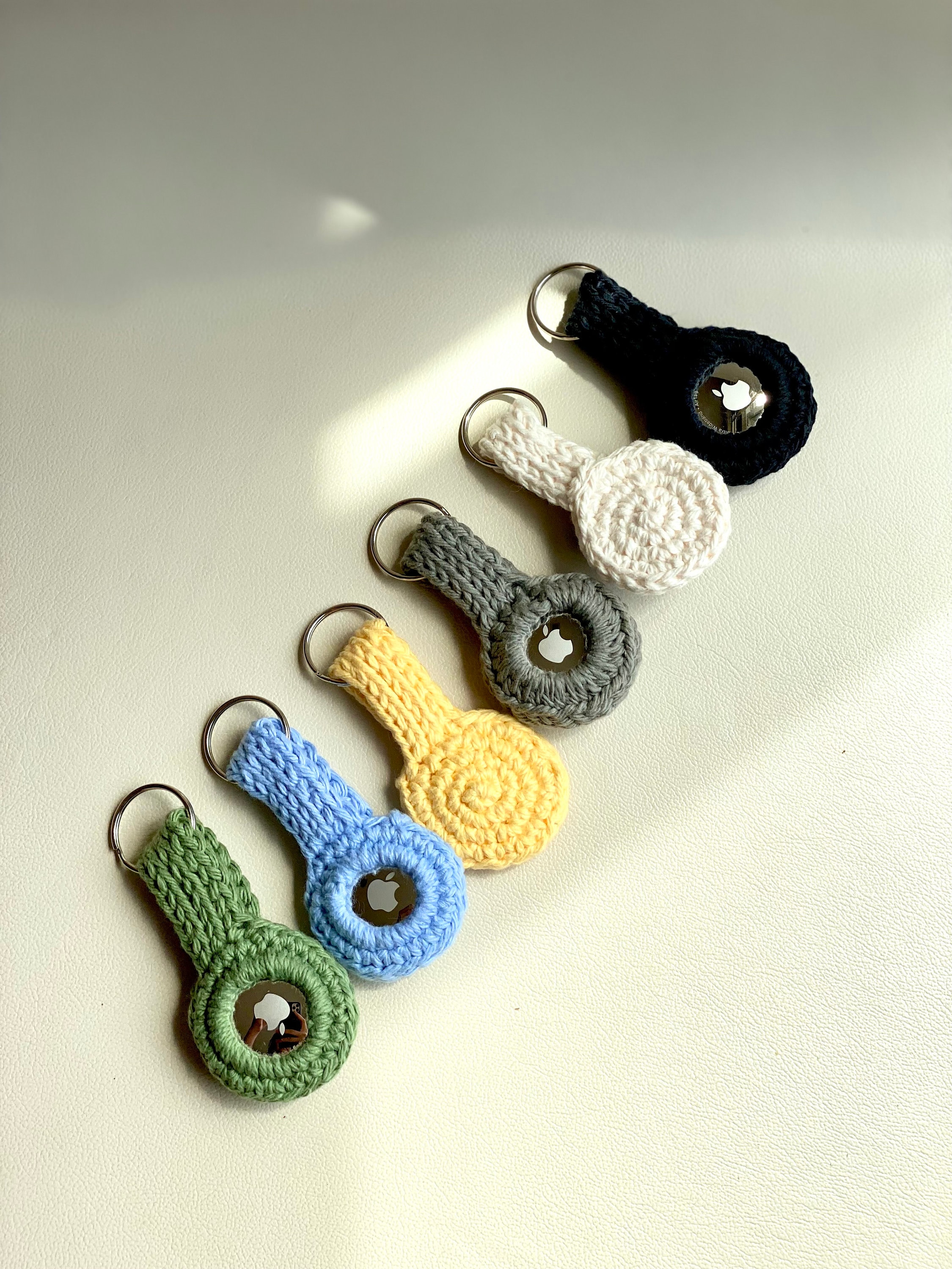 AirTag Holder Keychain CROCHET PATTERN 2 Design in 1 Cat & Etsy España