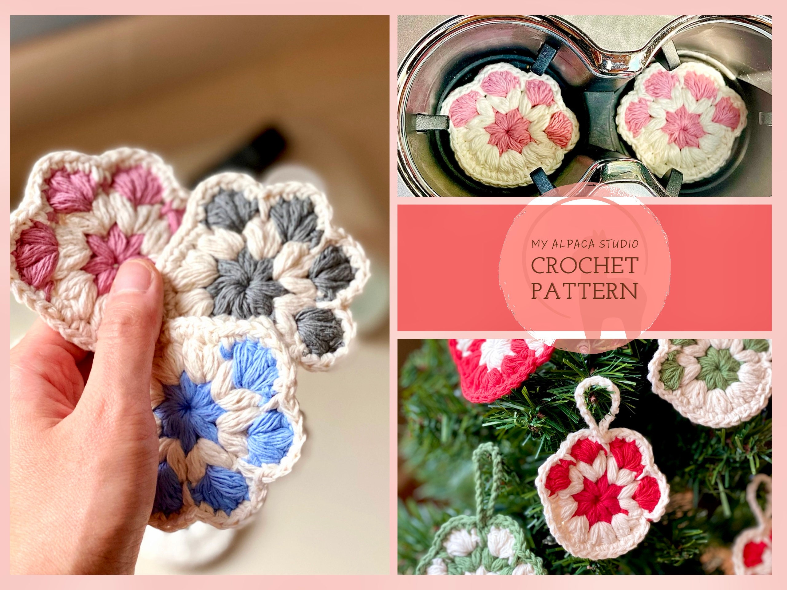 Crochet PATTERN: Cat Paw Print Instant Download PDF 30 Min - Etsy Norway