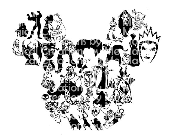 Free Free 252 Mickey Head Disney Characters Svg SVG PNG EPS DXF File