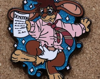 Regress Co. #1; Pin #011 Poofy Pins Bunny ABDL Babyfur Furry Fursona Enamel Pin