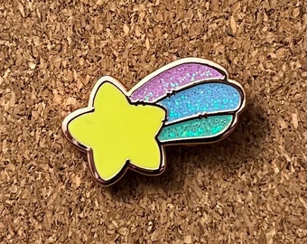 Mini Shooting Star Enamel Pin