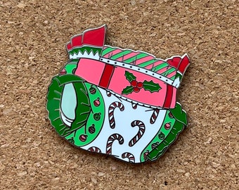 ABDL Ugly Christmas Diaper #057 | Agere Enamel Pin | Poofy Pins